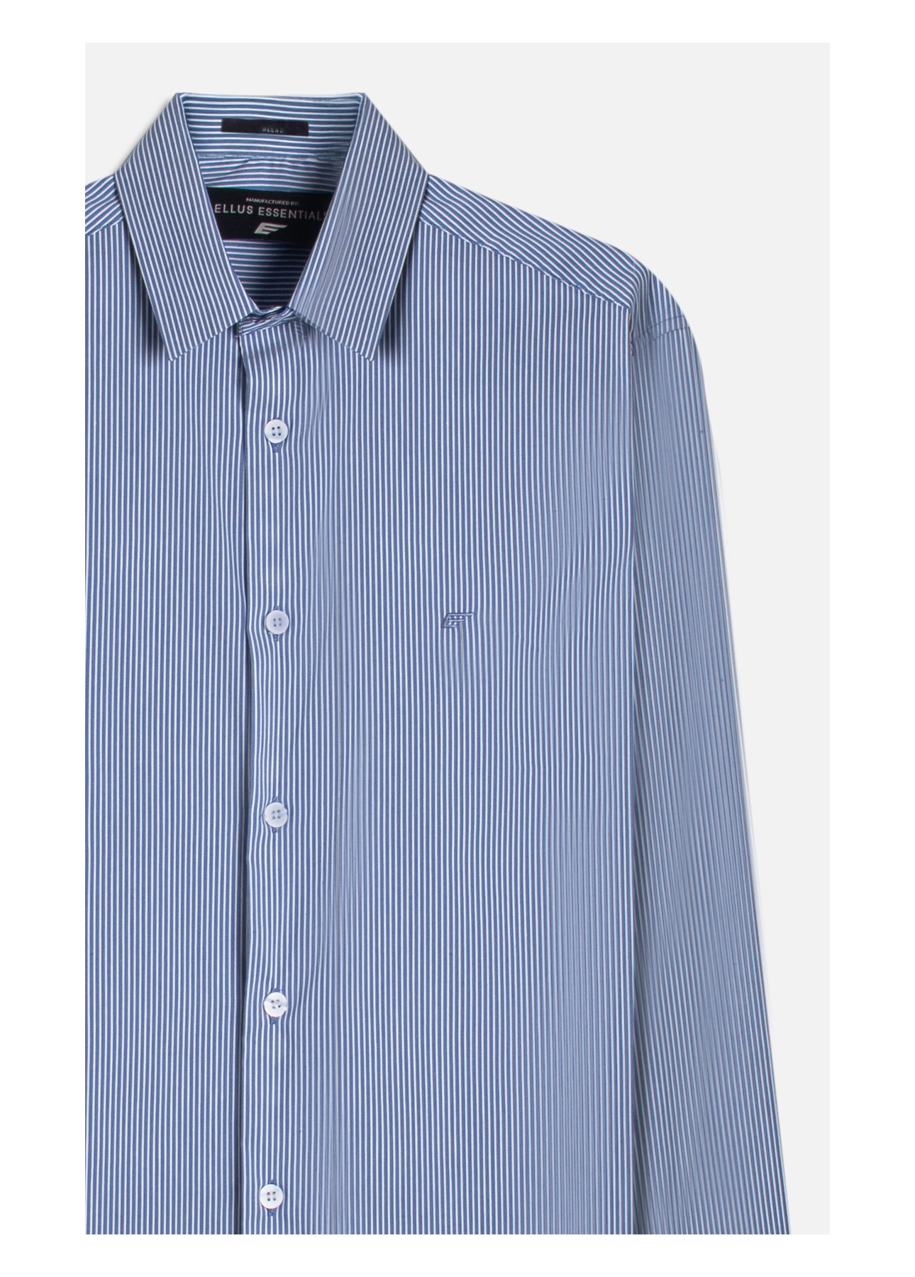 Camisa Tech Helsinque Slim Xangai Azul Bic