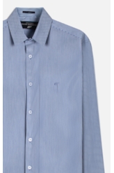 Camisa Tech Helsinque Slim Xangai Azul Bic