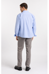 Camisa Tech Jersey Amarillo Slim Azul Claro