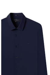 Camisa Tech Modal Slim Xangai Dark Navy