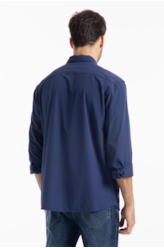 Camisa Tech Nylon New Italian Marinho