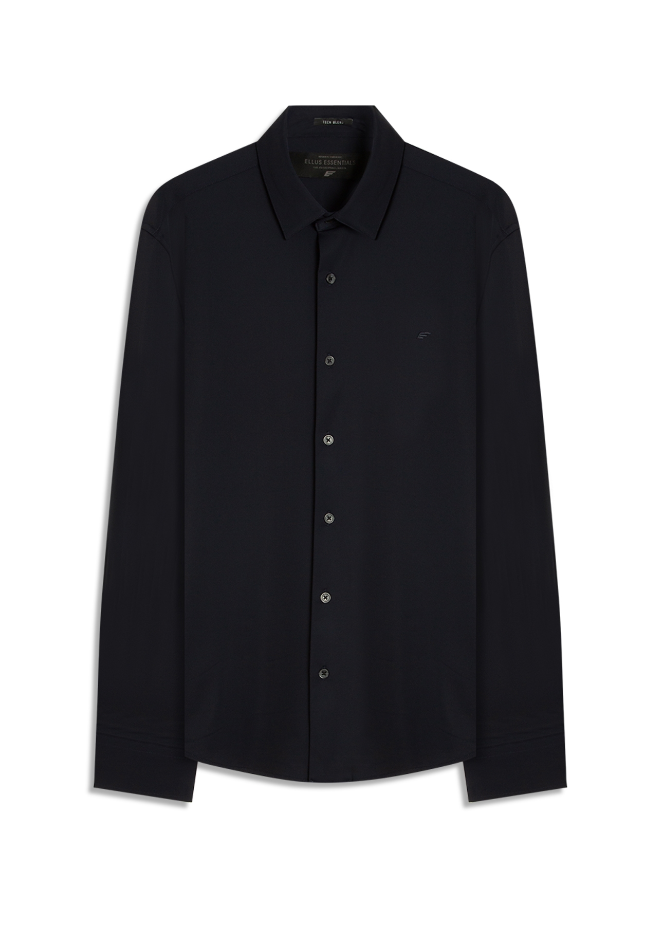 Camisa Tech Piquet Slim Xangai Dark Navy
