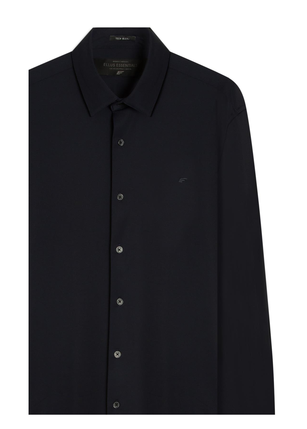 Camisa Tech Piquet Slim Xangai Dark Navy