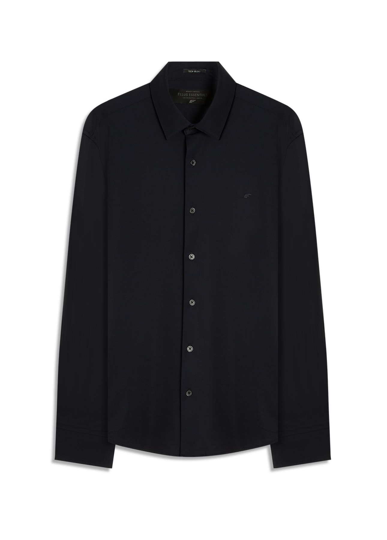 Camisa Tech Piquet Slim Xangai Dark Navy