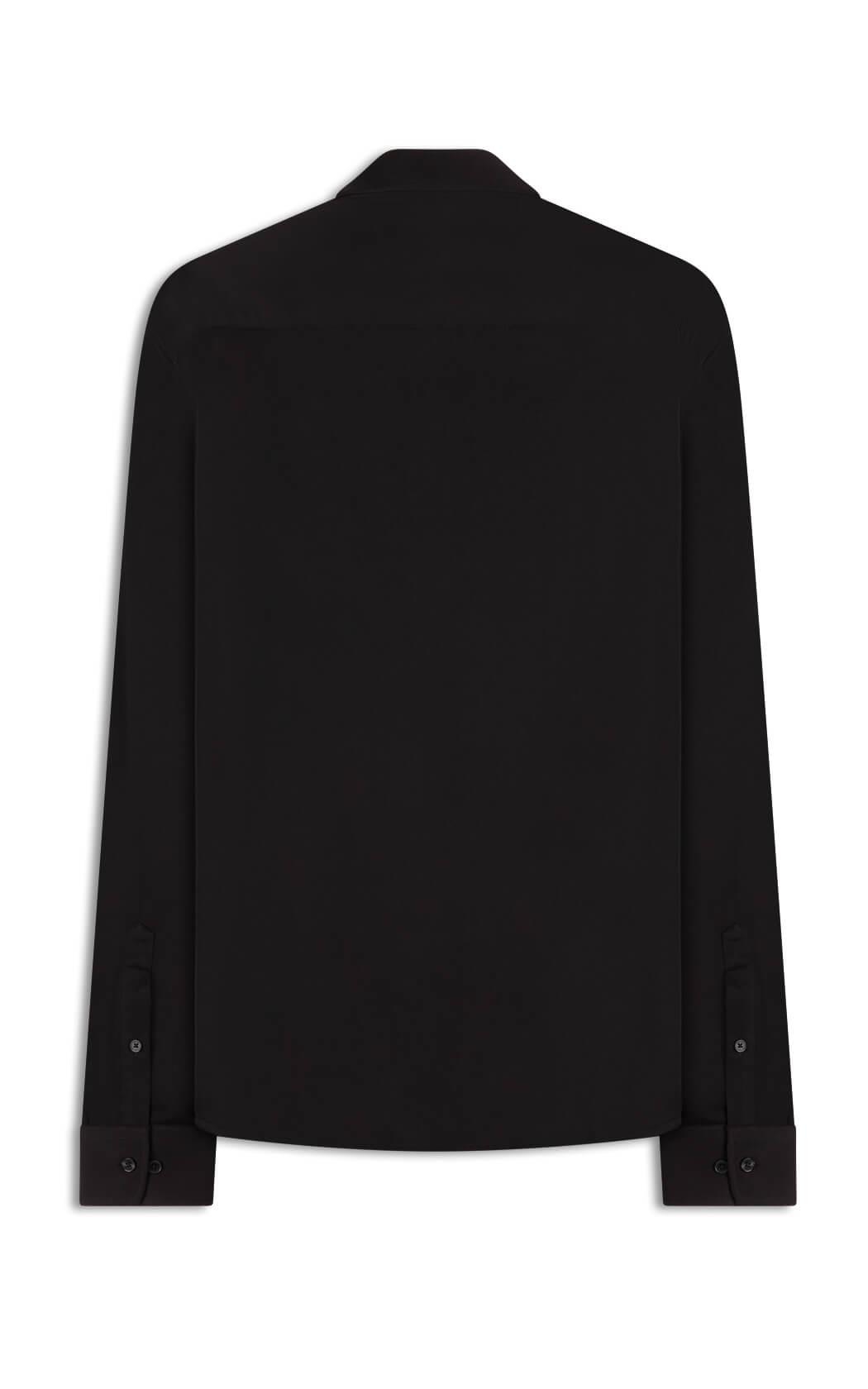 Camisa Tech Piquet Slim Xangai Preto