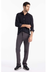 Camisa Tech Piquet Slim Xangai Preto