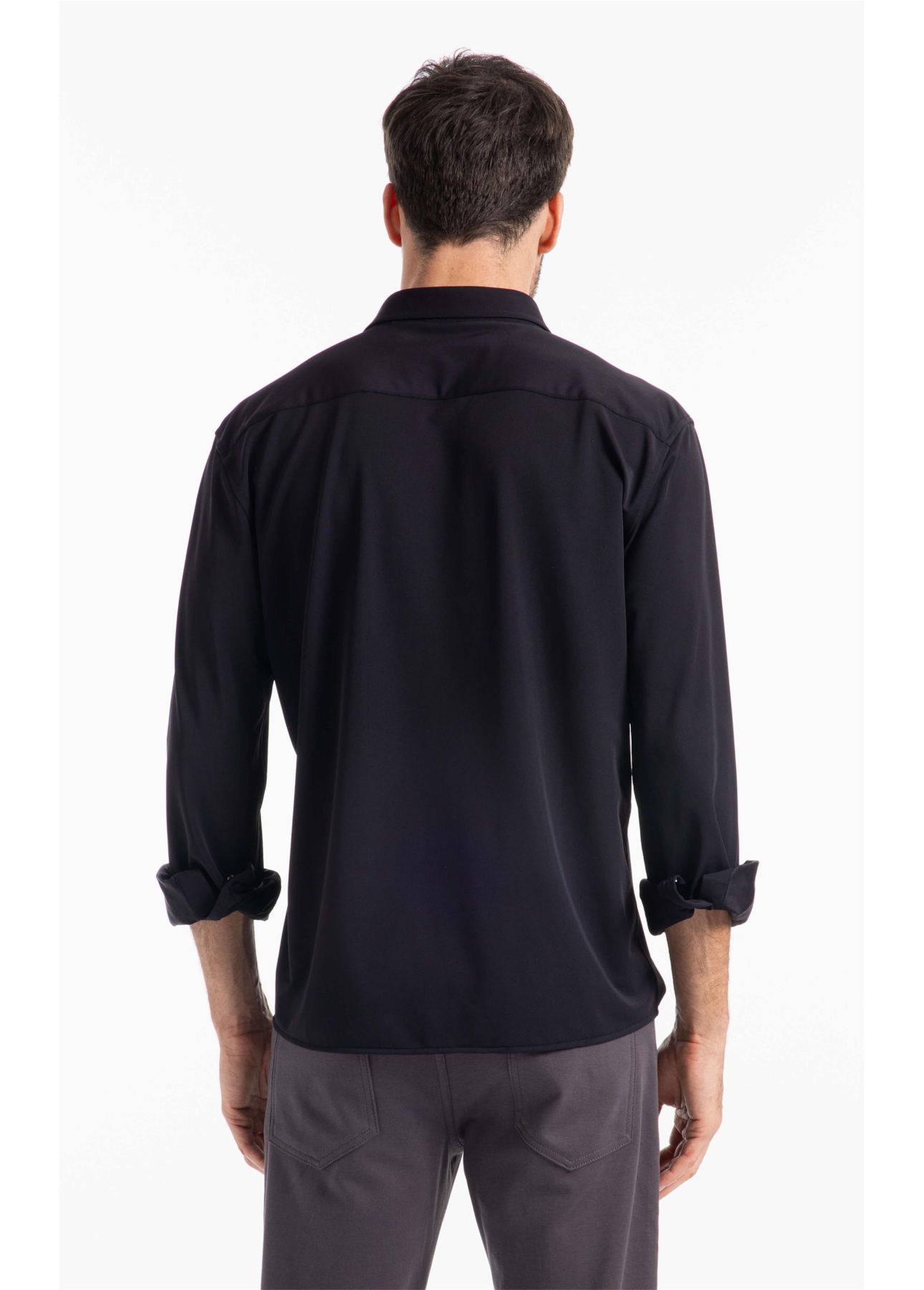 Camisa Tech Piquet Slim Xangai Preto