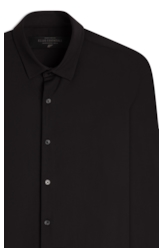Camisa Tech Piquet Slim Xangai Preto