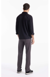 Camisa Tech Piquet Slim Xangai Preto