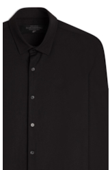 Camisa Tech Piquet Slim Xangai Preto