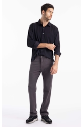 Camisa Tech Piquet Slim Xangai Preto
