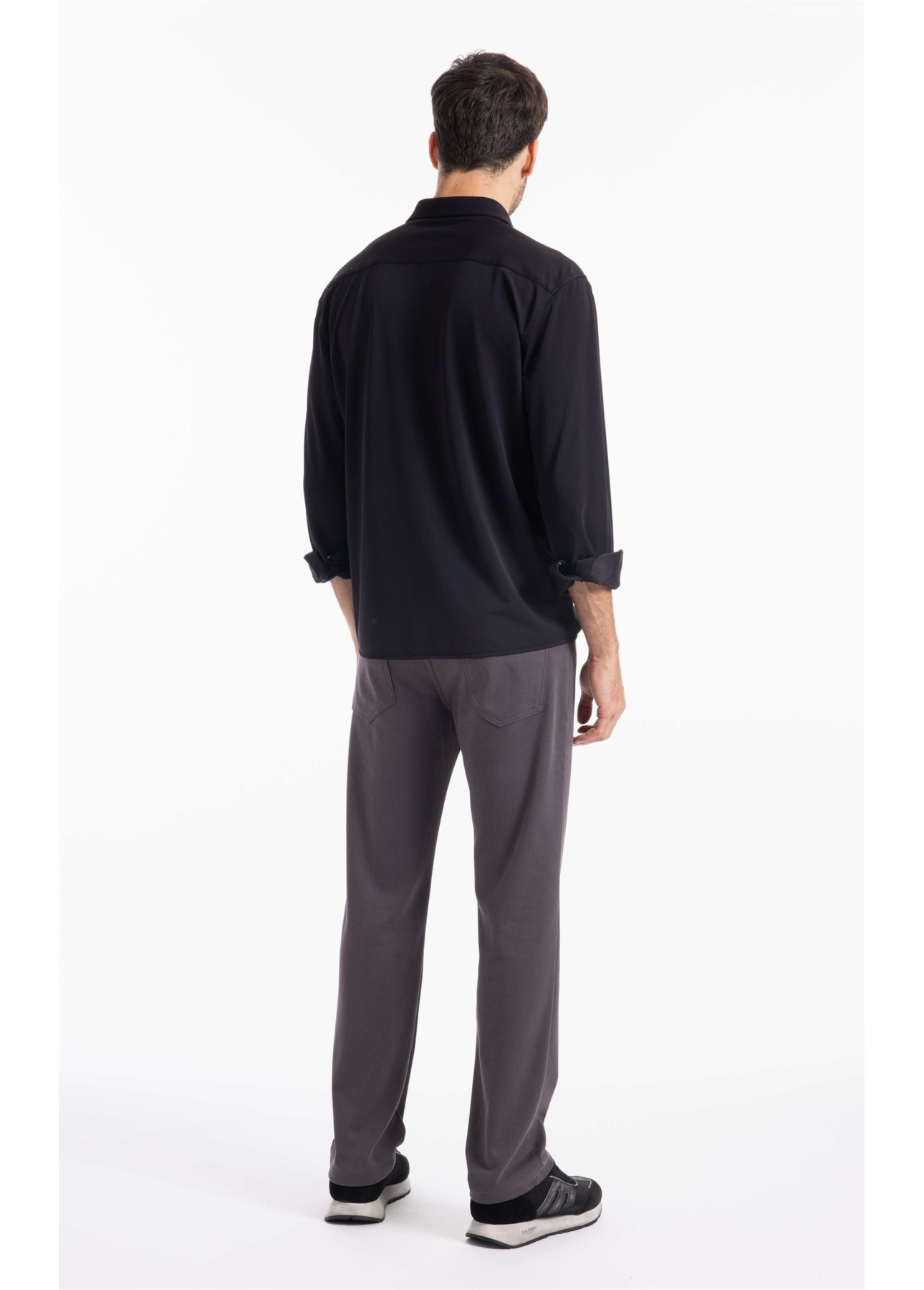 Camisa Tech Piquet Slim Xangai Preto