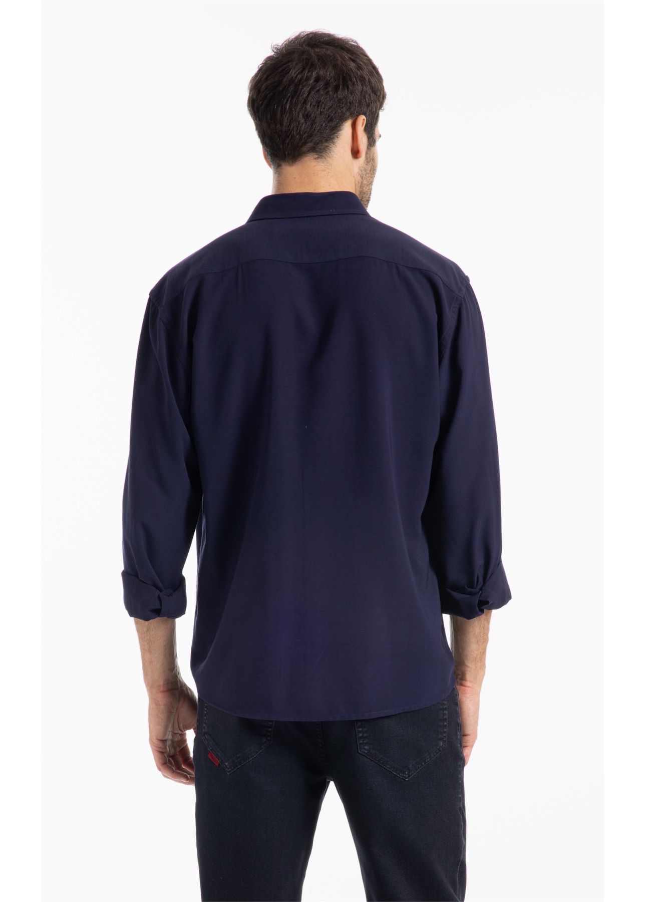 Camisa Tech Twill Classic Xangai Dark Navy