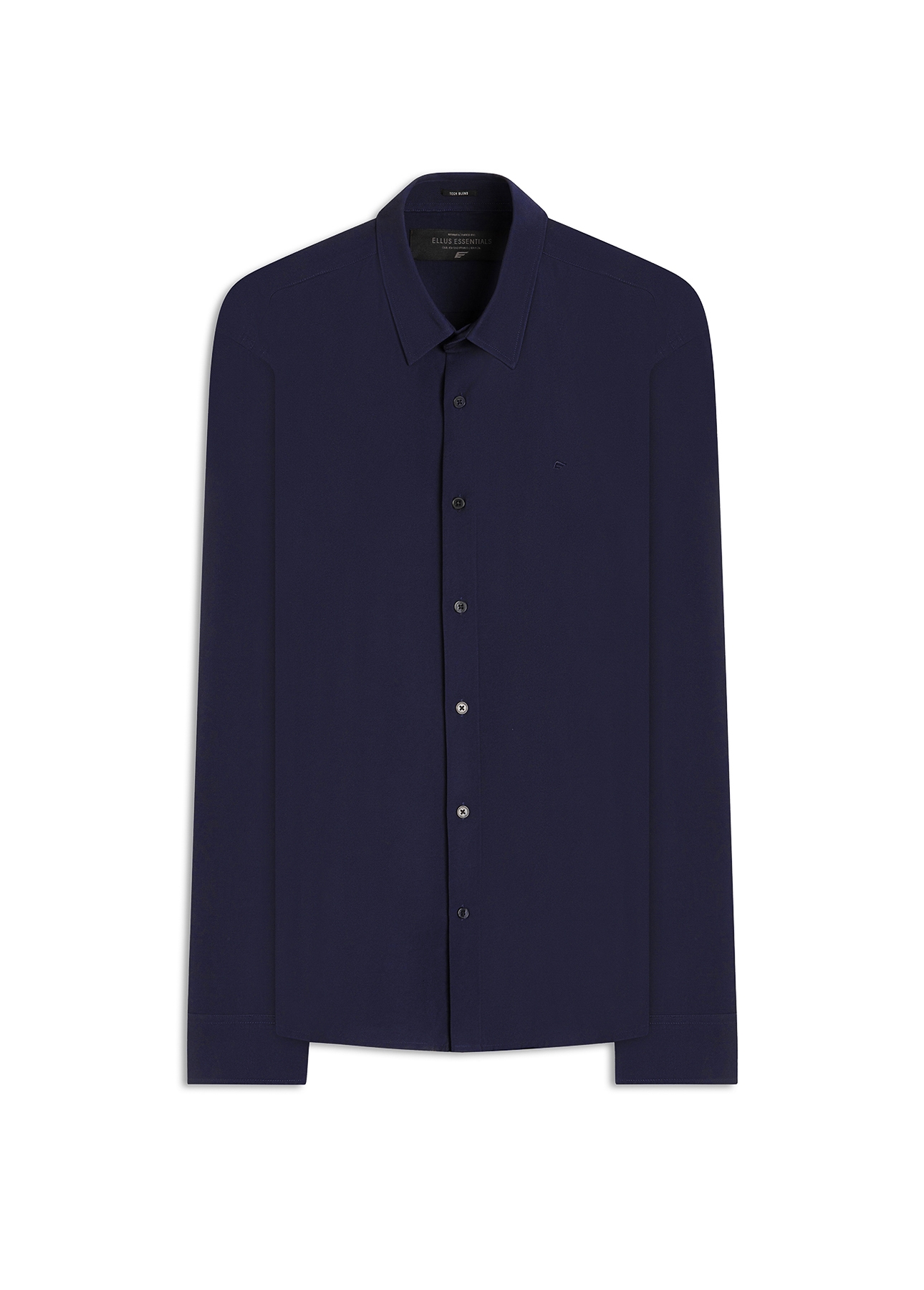 Camisa Tech Twill Classic Xangai Dark Navy