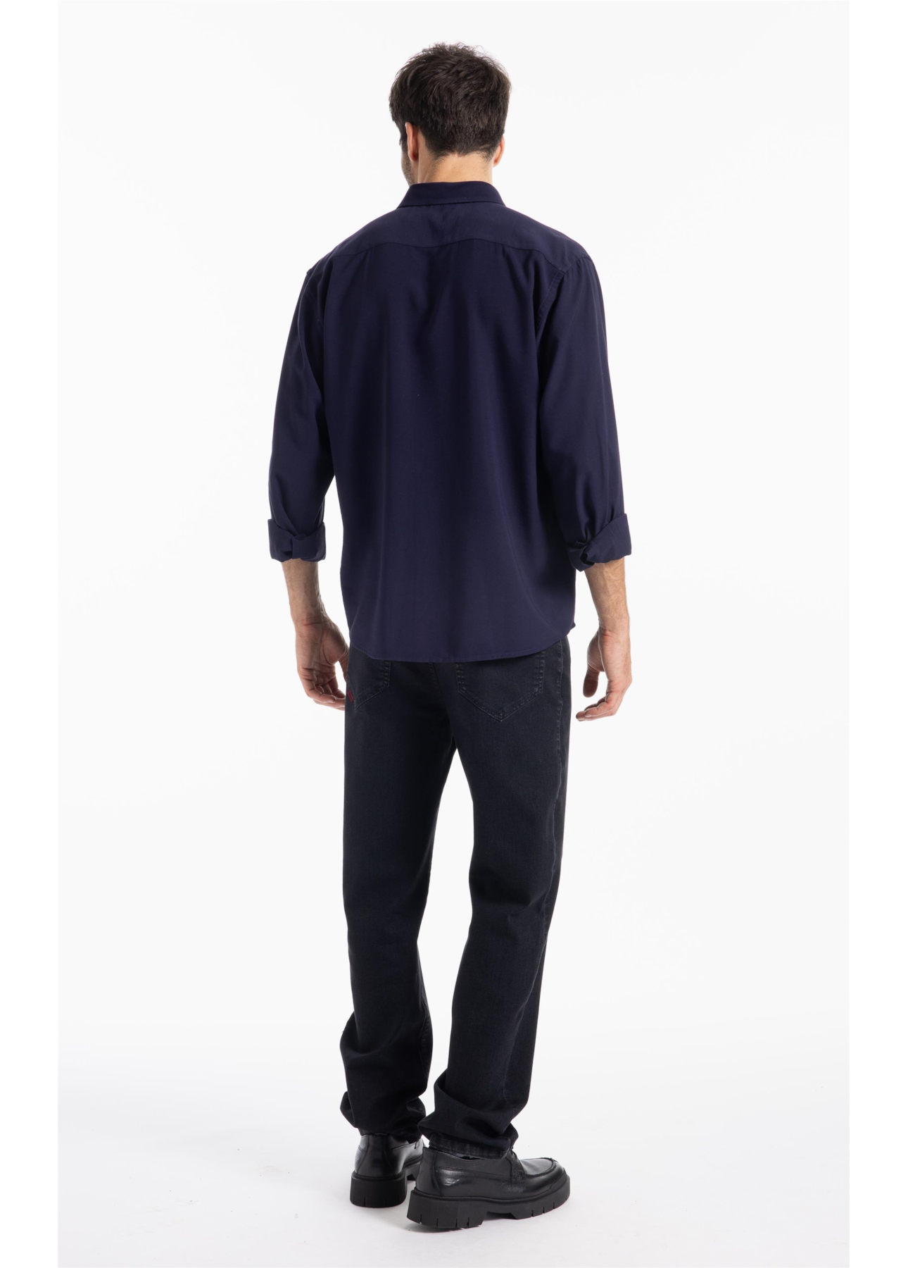 Camisa Tech Twill Classic Xangai Dark Navy