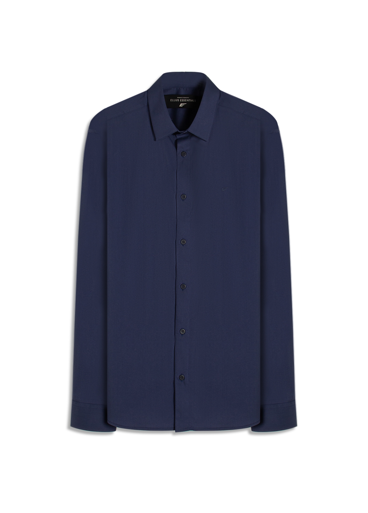 Camisa Tech Voil Classic Xangai Ml Azul Pervante