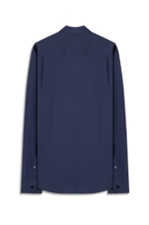 Camisa Tech Voil Classic Xangai Ml Azul Pervante