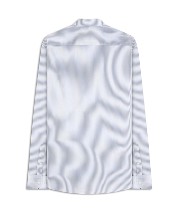 Camisa Tech Xangai Slim Azul Pervante