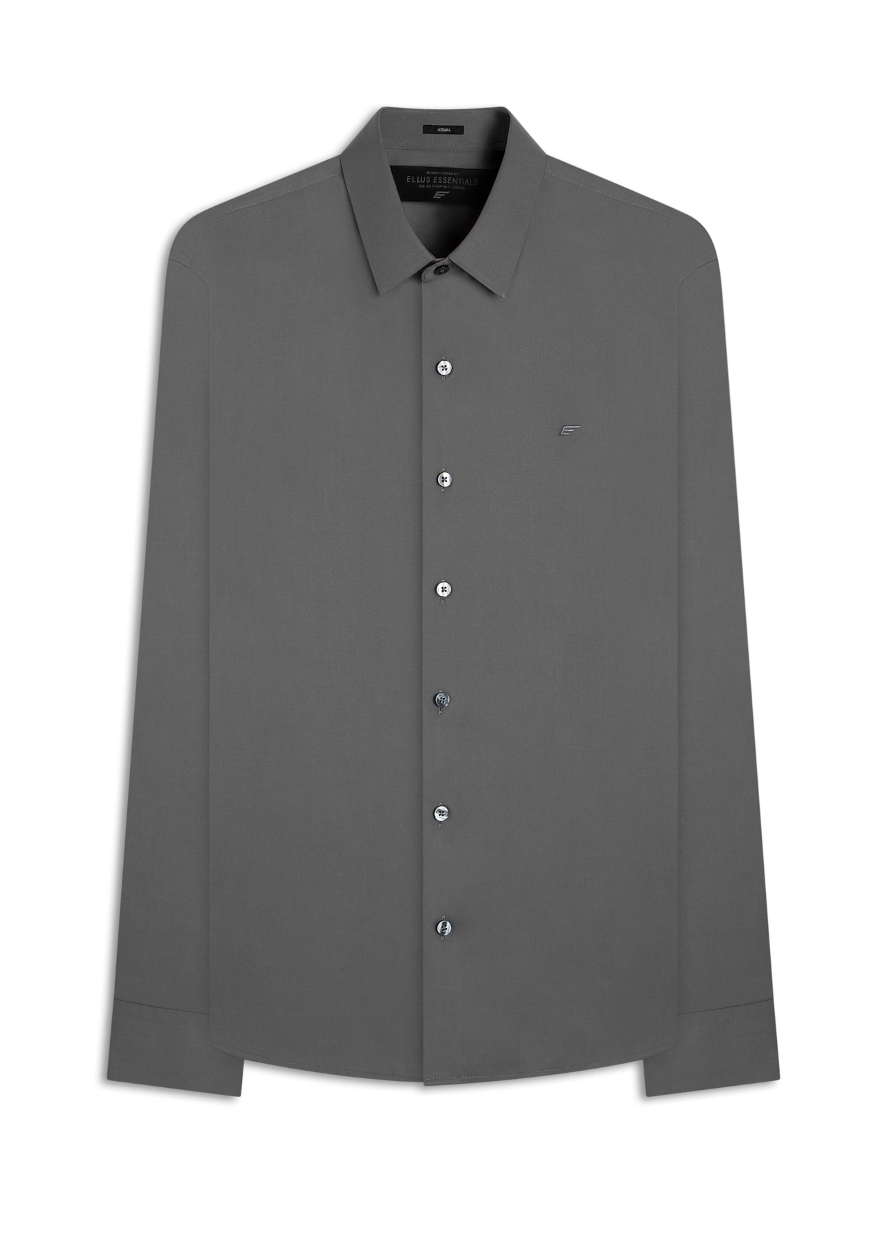 Camisa Techno Modal Classic Grafite