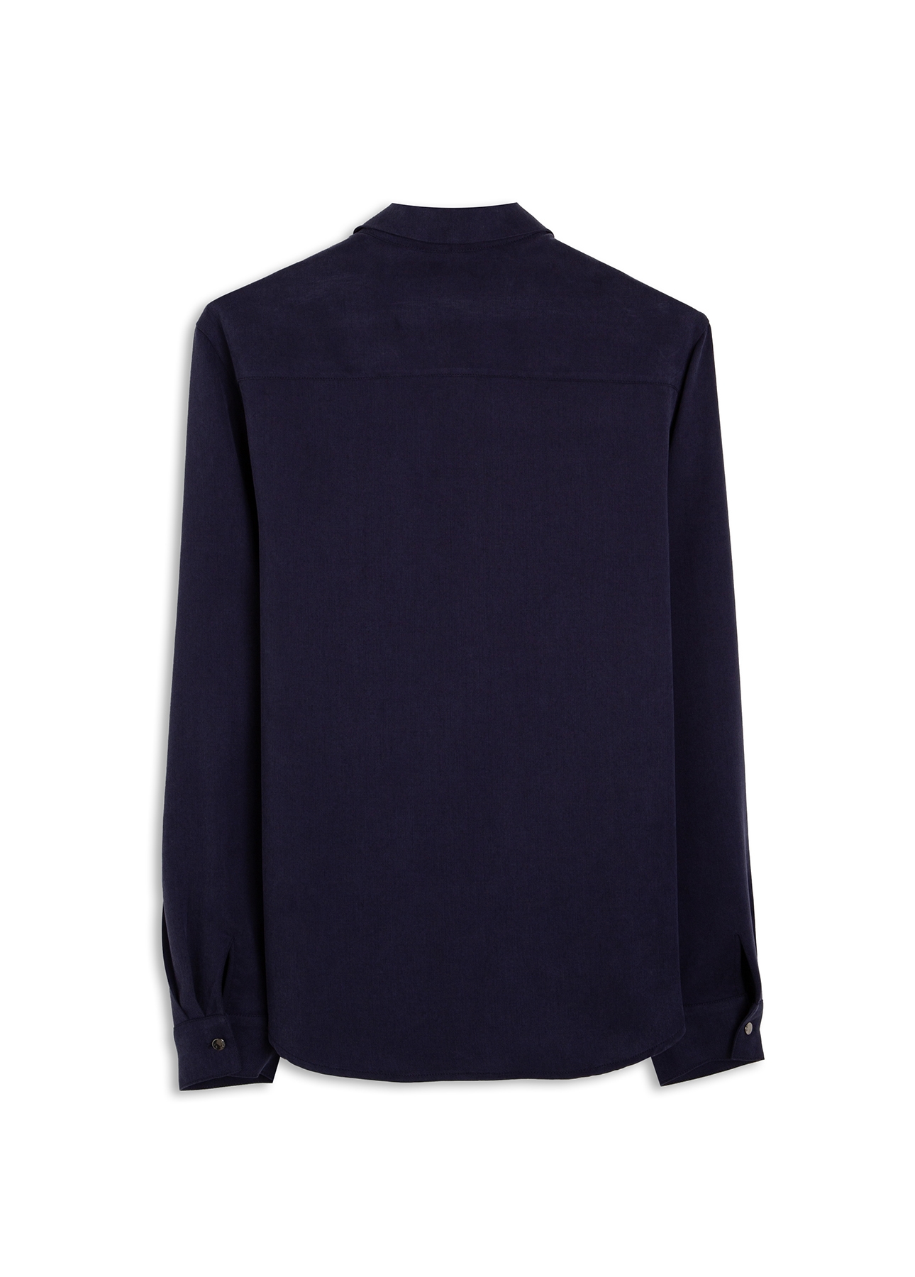 Camisa Tencel Classic Purple Blue