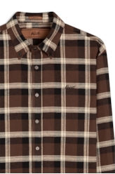 Camisa Touch Denver Button Down Tabaco