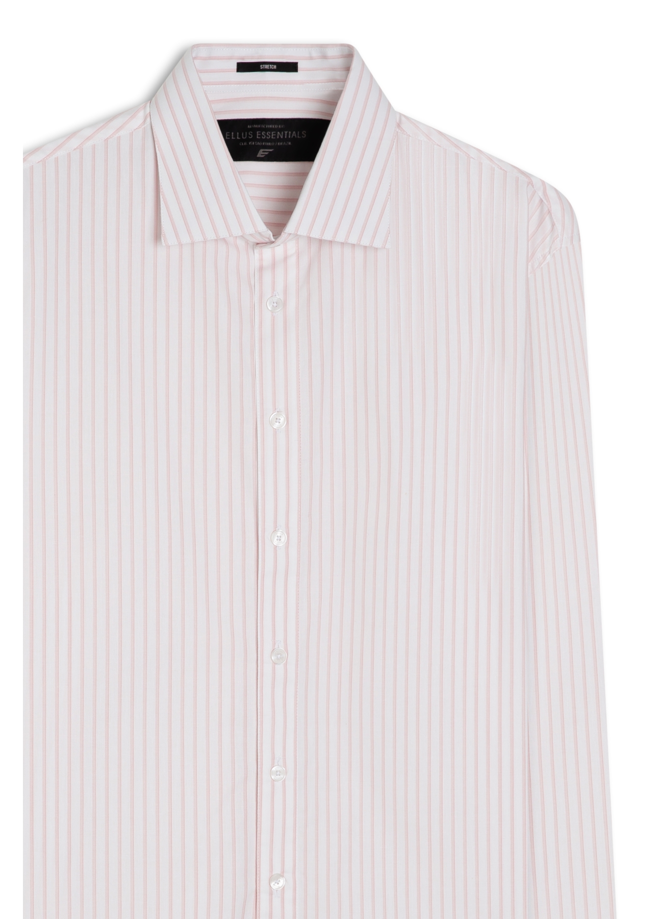 Camisa Tricoline Boquillas Slim Rosê