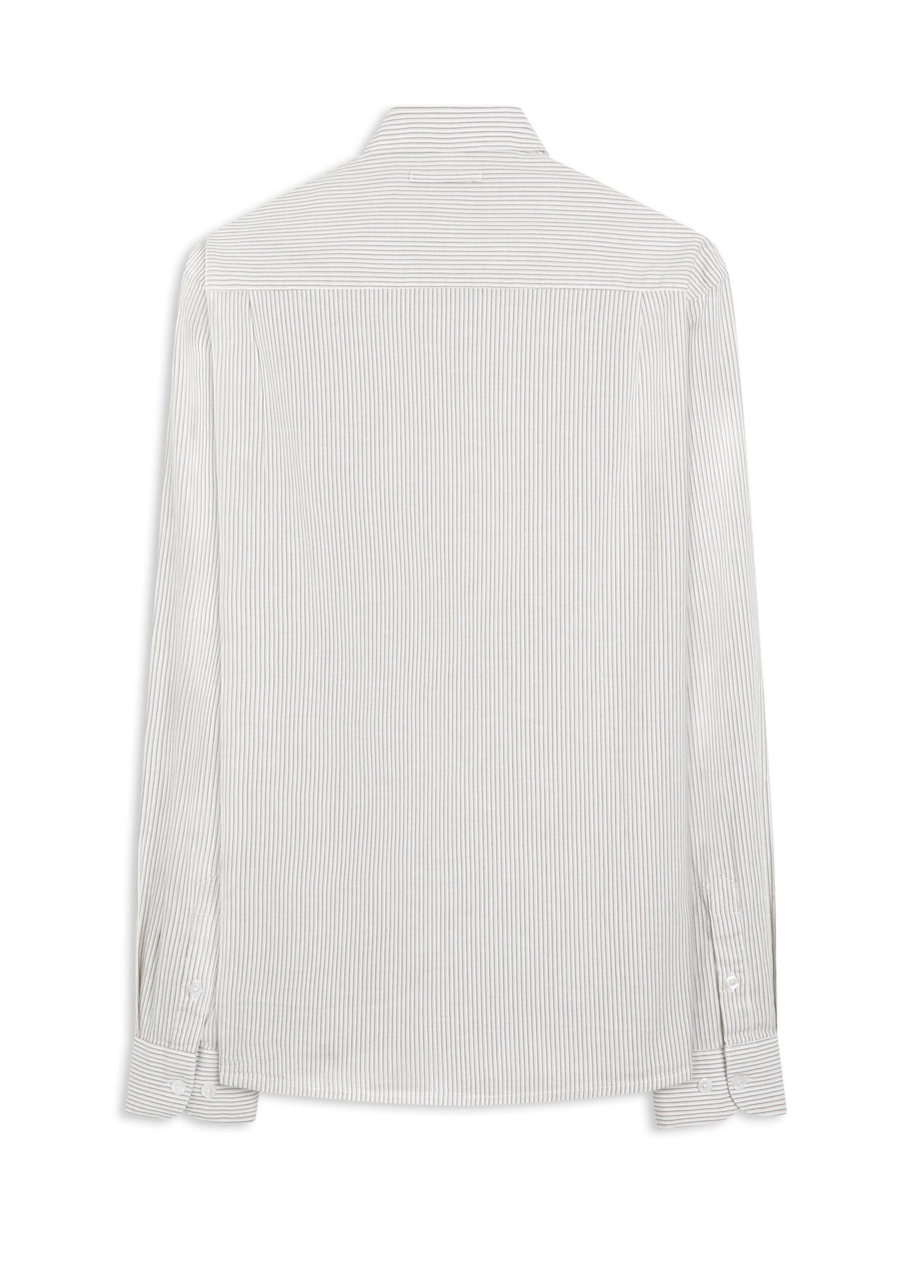 Camisa Tricoline Branch Slim Caqui