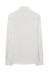 Camisa Tricoline Branch Slim Caqui