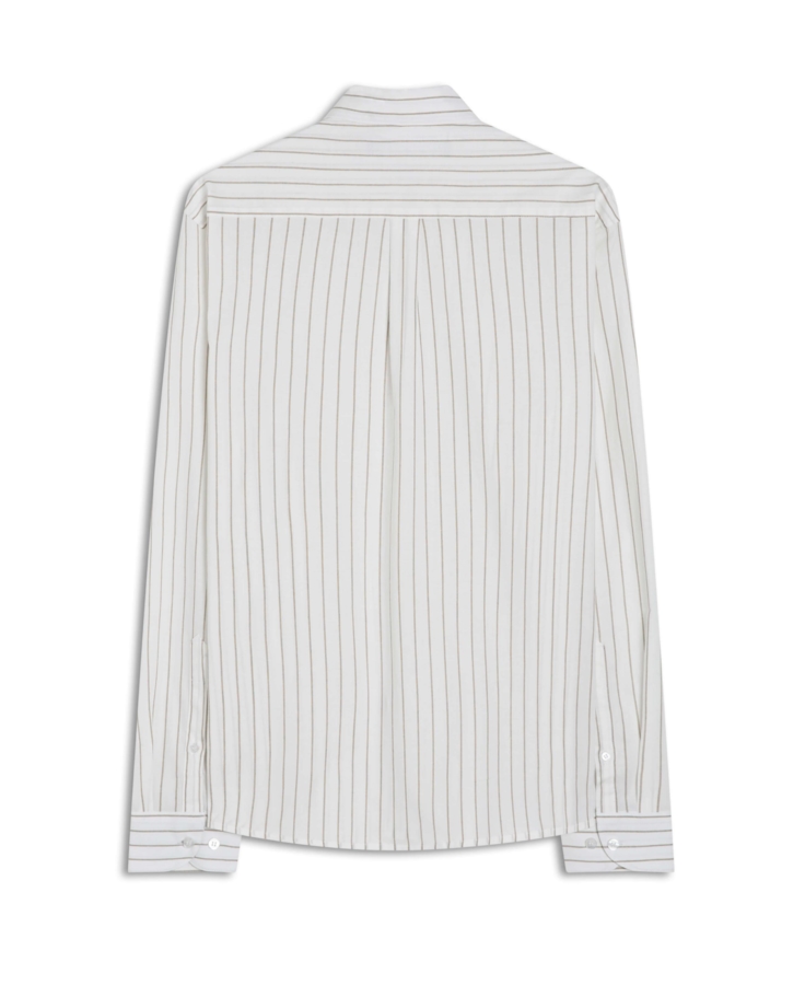 Camisa Tricoline Burgdorf Slim Anatom Terra