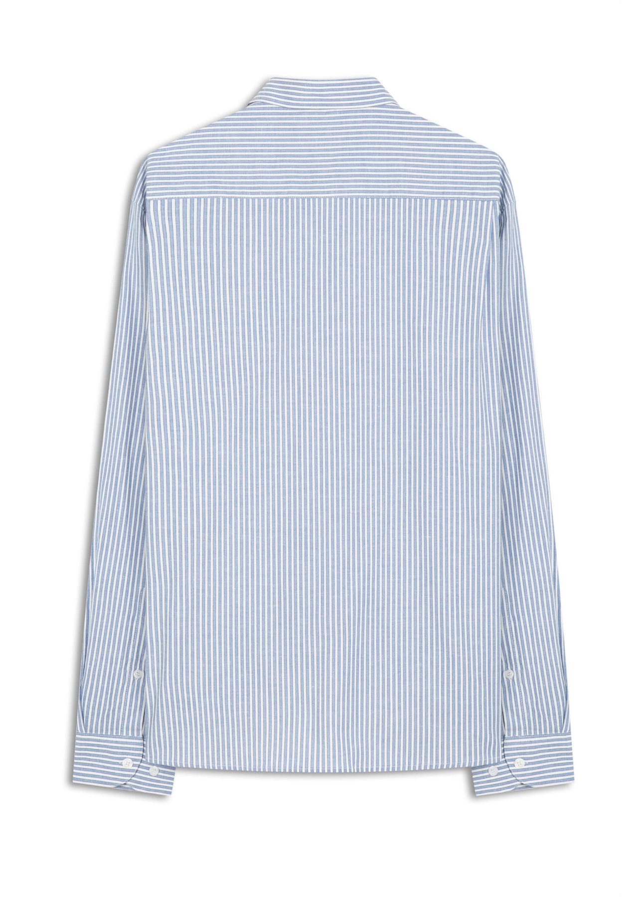 Camisa Tricoline Camerino Slim Anatomic Azul Jeans