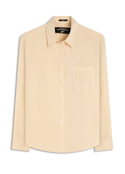 Camisa Tricoline Classic Anatomic Amarelo