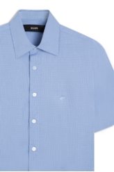 Camisa Tricoline Classic Anatomic Azul