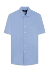 Camisa Tricoline Classic Anatomic Azul