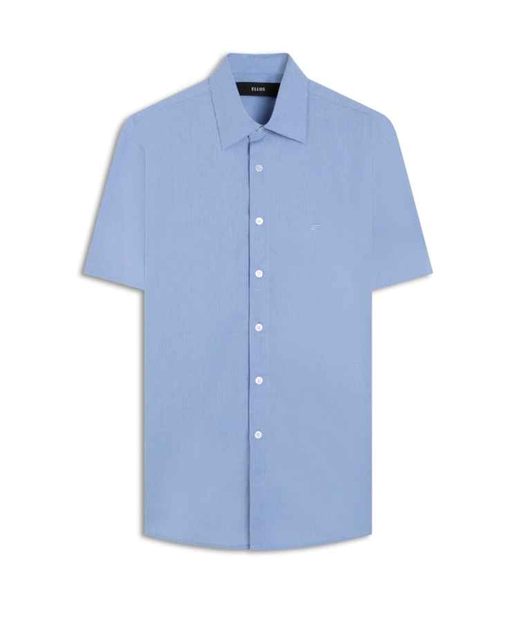Camisa Tricoline Classic Anatomic Azul
