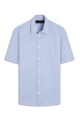 Camisa Tricoline Classic Anatomic Azul Bic