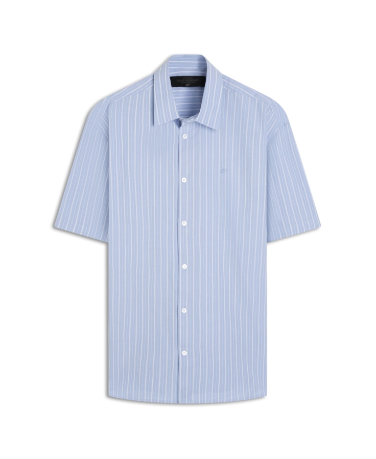 Camisa Tricoline Classic Anatomic Azul Bic