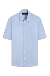 Camisa Tricoline Classic Anatomic Azul Bic