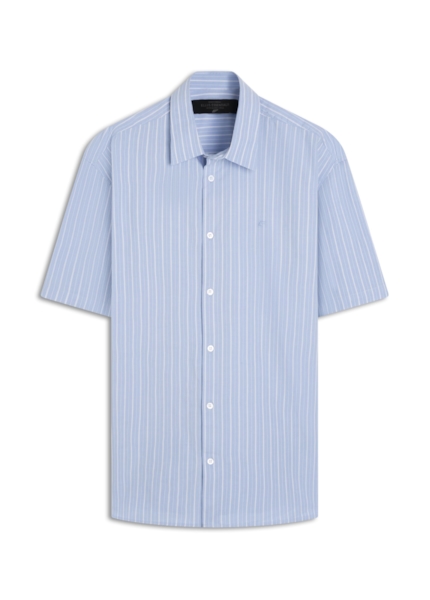 Camisa Tricoline Classic Anatomic Azul Bic