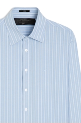 Camisa Tricoline Classic Anatomic Azul Bic