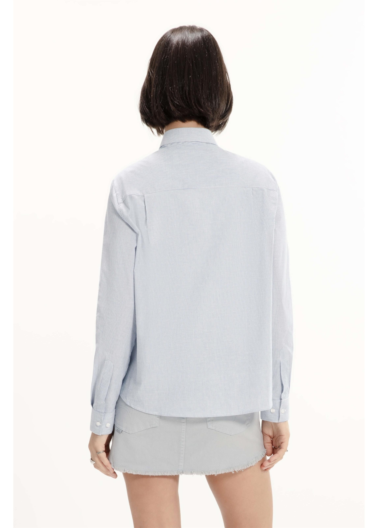 Camisa Tricoline Classic Anatomic Azul Bic