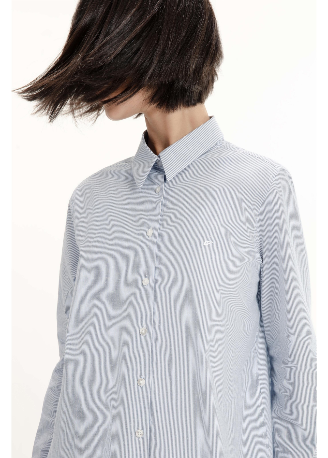 Camisa Tricoline Classic Anatomic Azul Bic