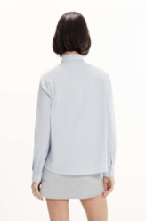 Camisa Tricoline Classic Anatomic Azul Bic