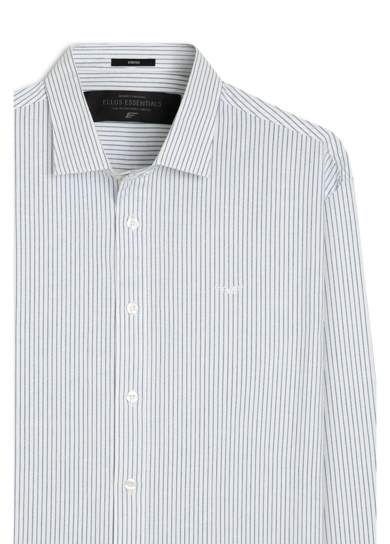 Camisa Tricoline Classic Anatomic Azul Bic