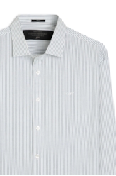 Camisa Tricoline Classic Anatomic Azul Bic