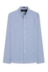 Camisa Tricoline Classic Anatomic Azul Bic