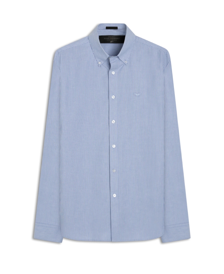 Camisa Tricoline Classic Anatomic Azul Bic