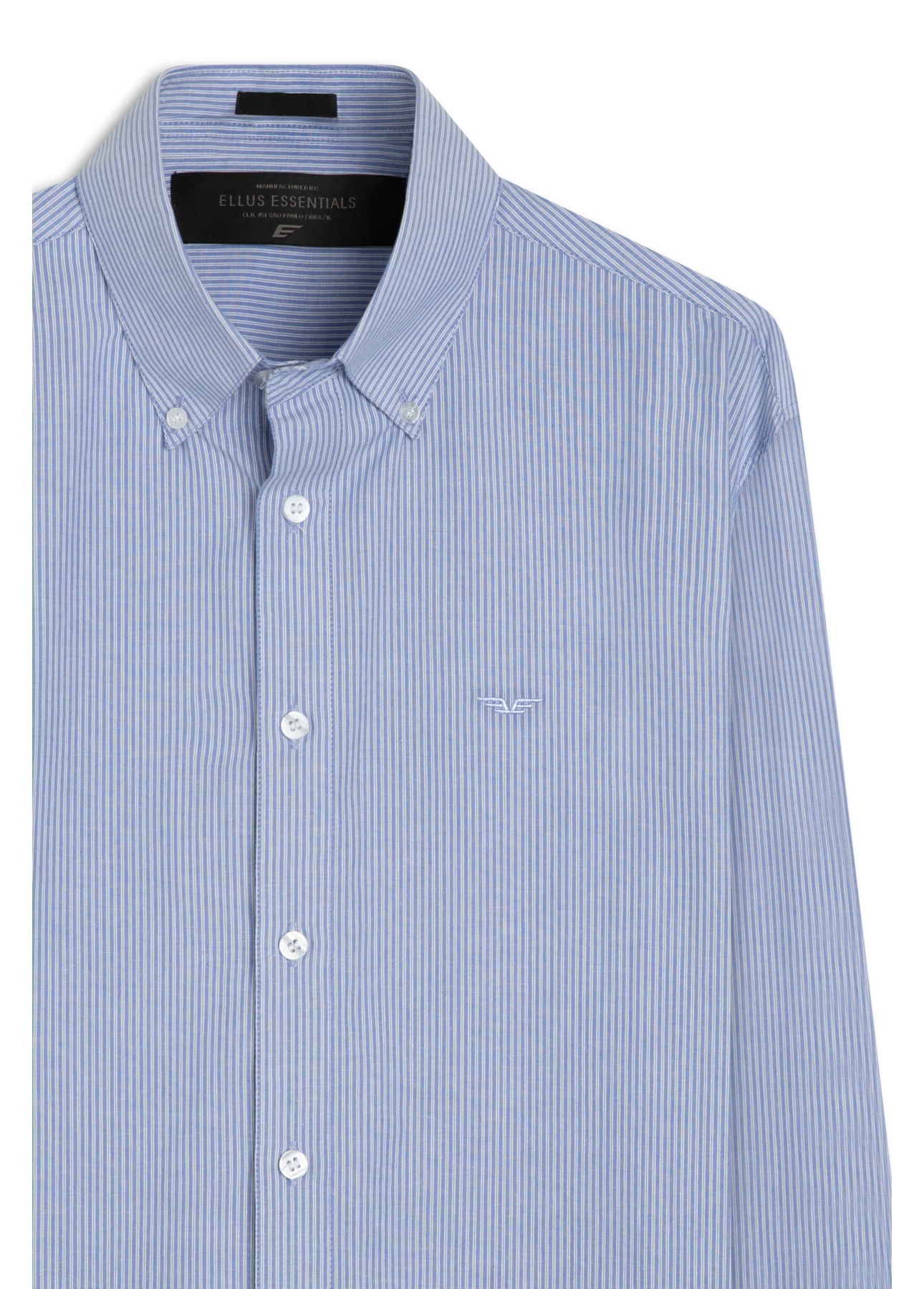 Camisa Tricoline Classic Anatomic Azul Bic