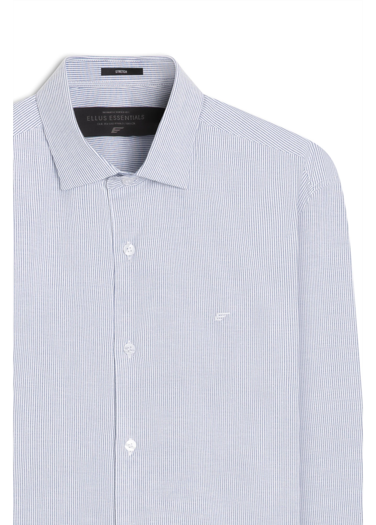 Camisa Tricoline Classic Anatomic Azul Bic