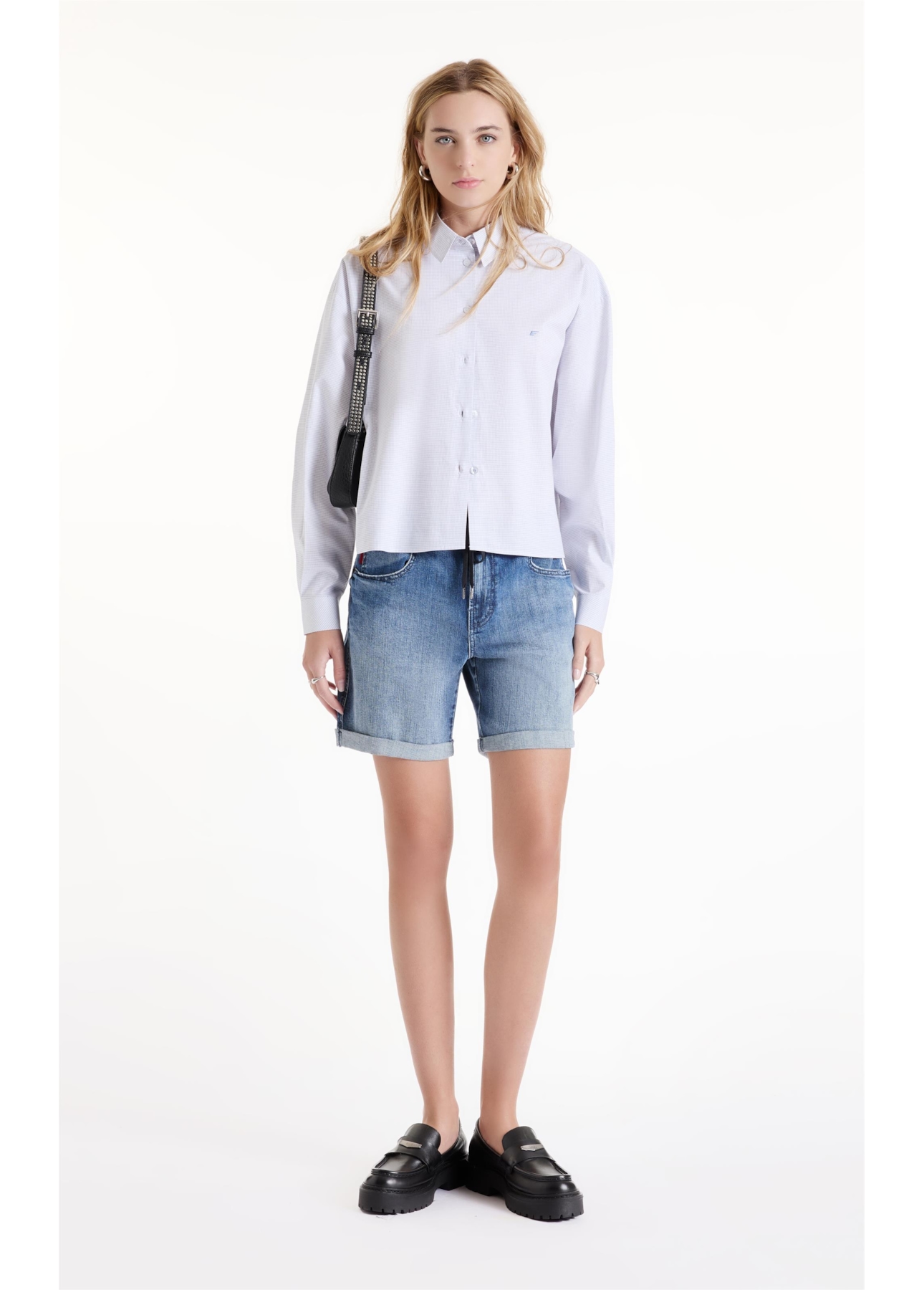 Camisa Tricoline Classic Anatomic Azul Bic