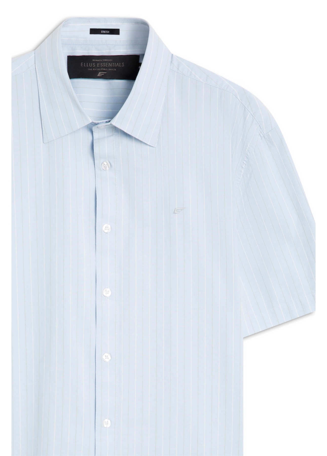 Camisa Tricoline Classic Anatomic Azul Claro